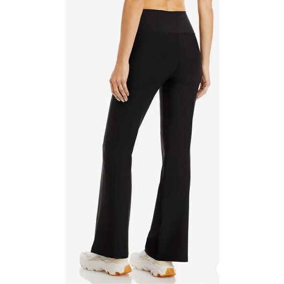 AQUA Leggings High Rise Boot Cut Size Small Style Black Athletic NWT - Picture 1 of 10